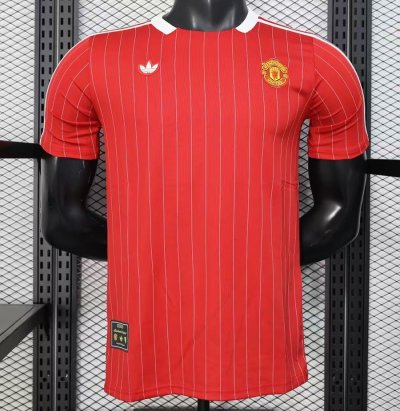 2526 player version man retro version soccer jersey